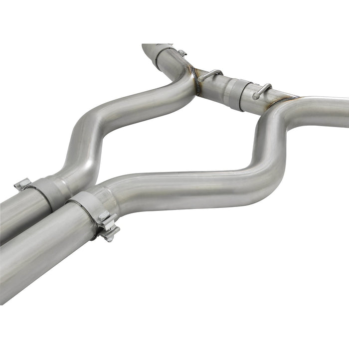 aFe Power Mach Force-Xp 304 Stainless Steel Cat-Back Exhaust System Ford Mustang 15-17 V8-5.0L/V6-3.7L