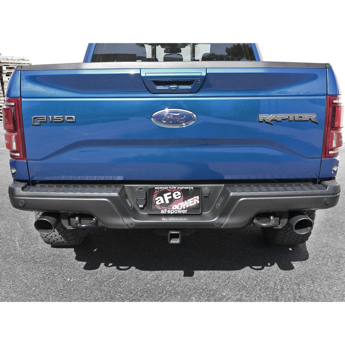 aFe Power Rebel Series Cat-Back Exhaust System Ford F-150 Raptor 17-19 / F-150 Limited V6-3.5L (tt)
