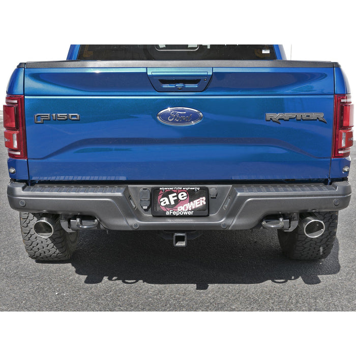 aFe Power Rebel Series Cat-Back Exhaust System Ford F-150 Raptor 17-19 / F-150 Limited V6-3.5L (tt)