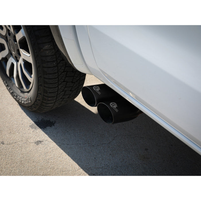 aFe Power Rebel Series 3 IN 304 Stainless Steel Cat-Back Exhaust System Ford Ranger 19-20 L4-2.3L (t)
