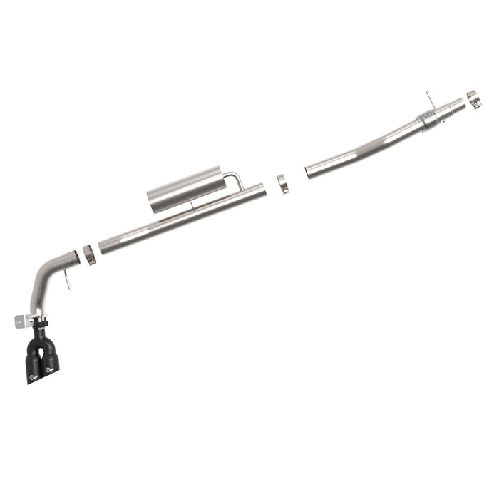 aFe Power Rebel Series 3 IN 304 Stainless Steel Cat-Back Exhaust System Ford Ranger 19-20 L4-2.3L (t)