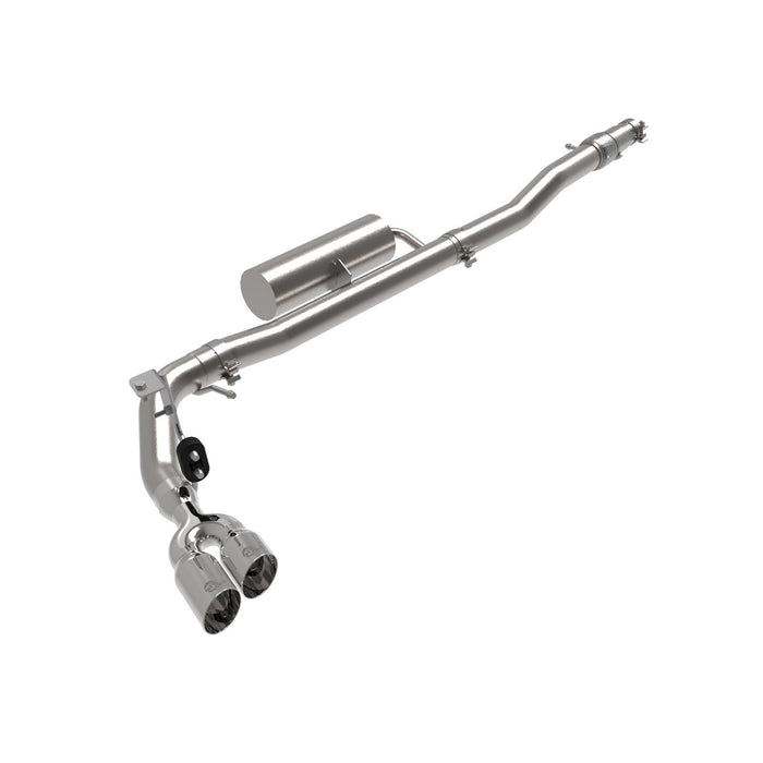 aFe Power Rebel Series 3 IN 304 Stainless Steel Cat-Back Exhaust System Ford Ranger 19-20 L4-2.3L (t)