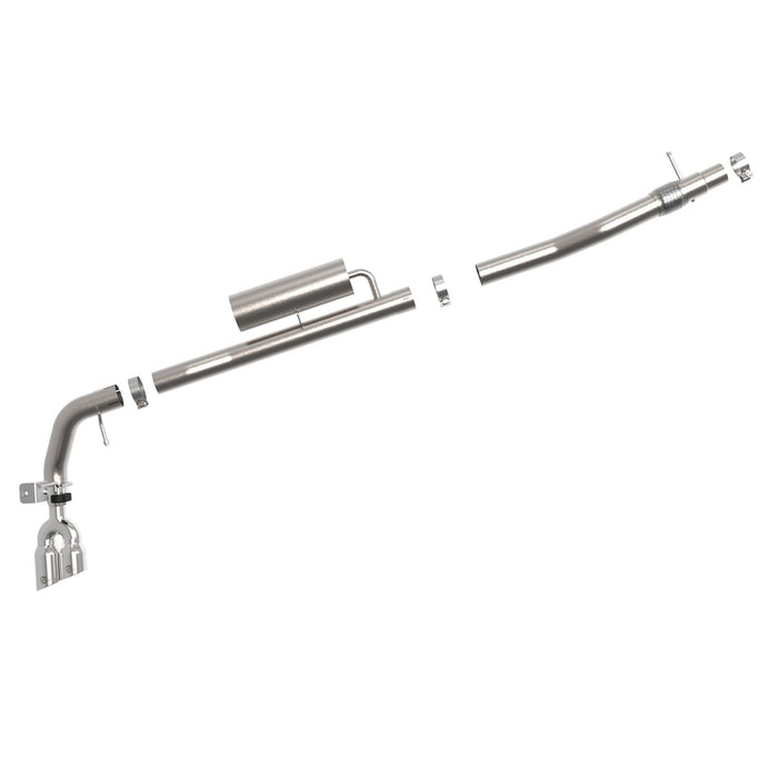 aFe Power Rebel Series 3 IN 304 Stainless Steel Cat-Back Exhaust System Ford Ranger 19-20 L4-2.3L (t)