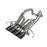 aFe Power Mach Force-Xp 304 Stainless Steel Axle-Back Exhaust System Chevrolet Corvette (C7) 14-19 V8-6.2L LT1