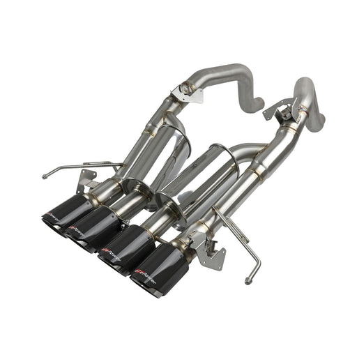 aFe Power Mach Force-Xp 304 Stainless Steel Axle-Back Exhaust System Chevrolet Corvette (C7) 14-19 V8-6.2L LT1