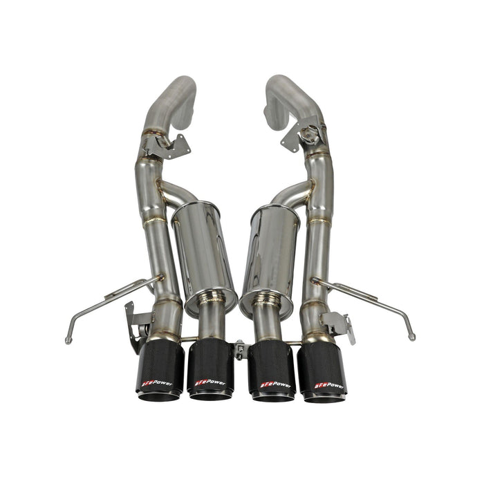 aFe Power Mach Force-Xp 304 Stainless Steel Axle-Back Exhaust System Chevrolet Corvette (C7) 14-19 V8-6.2L LT1