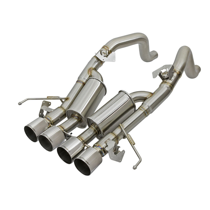 aFe Power Mach Force-Xp 304 Stainless Steel Axle-Back Exhaust System Chevrolet Corvette (C7) 14-19 V8-6.2L LT1