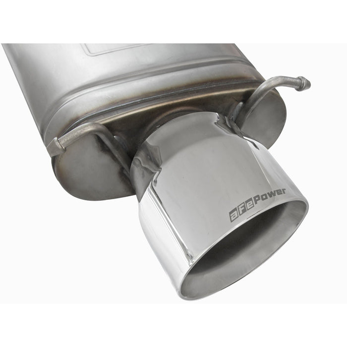 aFe Power Mach Force-Xp 3 IN 304 Stainless Steel Cat-Back Exhaust System Cadillac CTS-V 09-15 V8-6.2L (sc)
