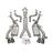 aFe Power Mach Force-Xp 3 IN 304 Stainless Steel Cat-Back Exhaust System Chevrolet Camaro SS 16-20 V8-6.2L (sc)