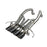 aFe Power Mach Force-Xp 304 Stainless Steel Axle-Back Exhaust System Chevrolet Corvette Z06 (C7) 15-19 V8-6.2L (sc)