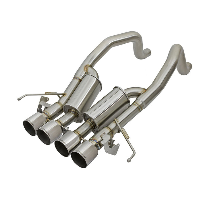 aFe Power Mach Force-Xp 304 Stainless Steel Axle-Back Exhaust System Chevrolet Corvette Z06 (C7) 15-19 V8-6.2L (sc)
