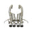 aFe Power Mach Force-Xp 304 Stainless Steel Axle-Back Exhaust System Chevrolet Corvette Z06 (C7) 15-19 V8-6.2L (sc)