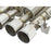 aFe Power Mach Force-Xp 304 Stainless Steel Axle-Back Exhaust System Chevrolet Corvette Z06 (C7) 15-19 V8-6.2L (sc)