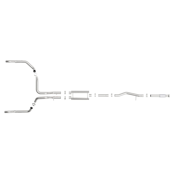 aFe Power Vulcan Series 3 IN 304 Stainless Steel Cat-Back Exhaust System Uses OE Tips GM Silverado/Sierra 1500 19-20 V8-5.3L