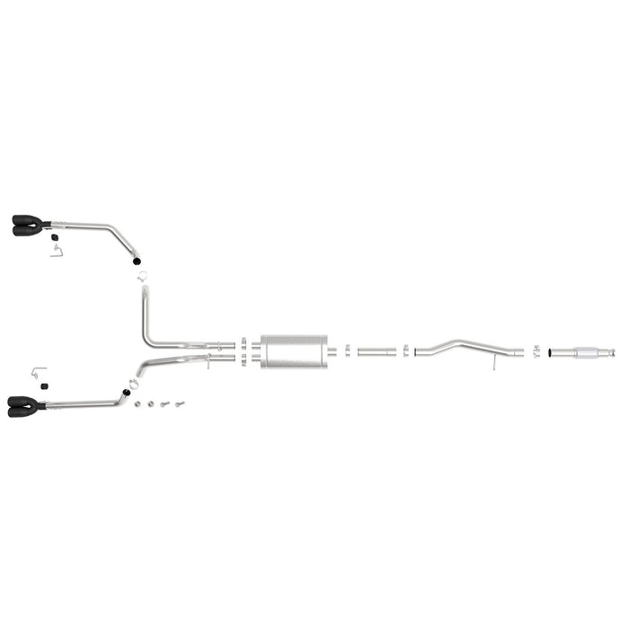 aFe Power Vulcan Series 304 Stainless Steel Cat-Back Exhaust System GM Silverado/Sierra 1500 19-20 V6-4.3L/V8-5.3L