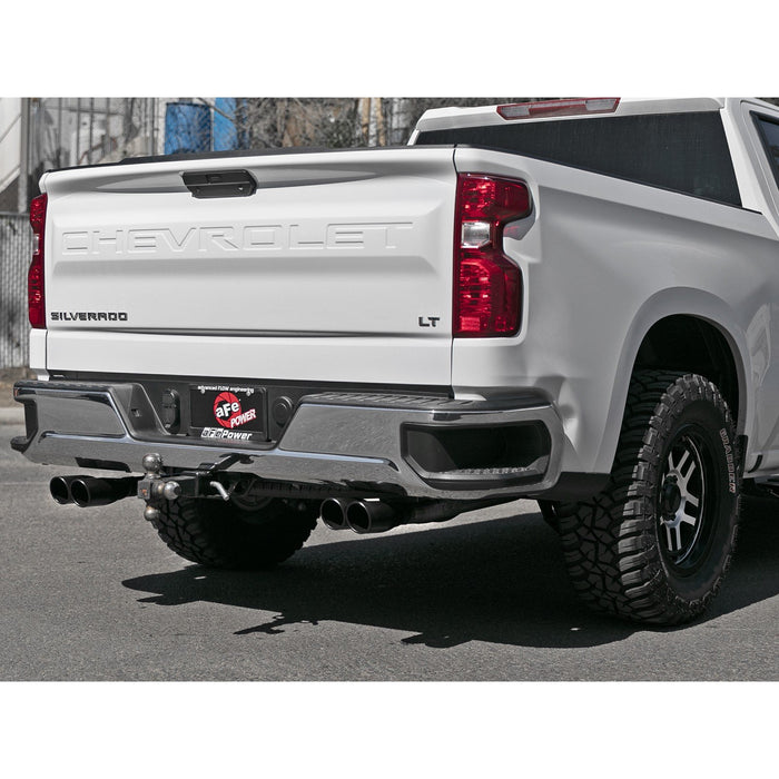 aFe Power Vulcan Series 304 Stainless Steel Cat-Back Exhaust System GM Silverado/Sierra 1500 19-20 V6-4.3L/V8-5.3L
