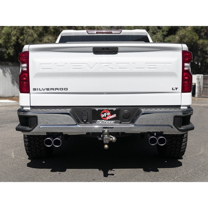 aFe Power Vulcan Series 304 Stainless Steel Cat-Back Exhaust System GM Silverado/Sierra 1500 19-20 V6-4.3L/V8-5.3L