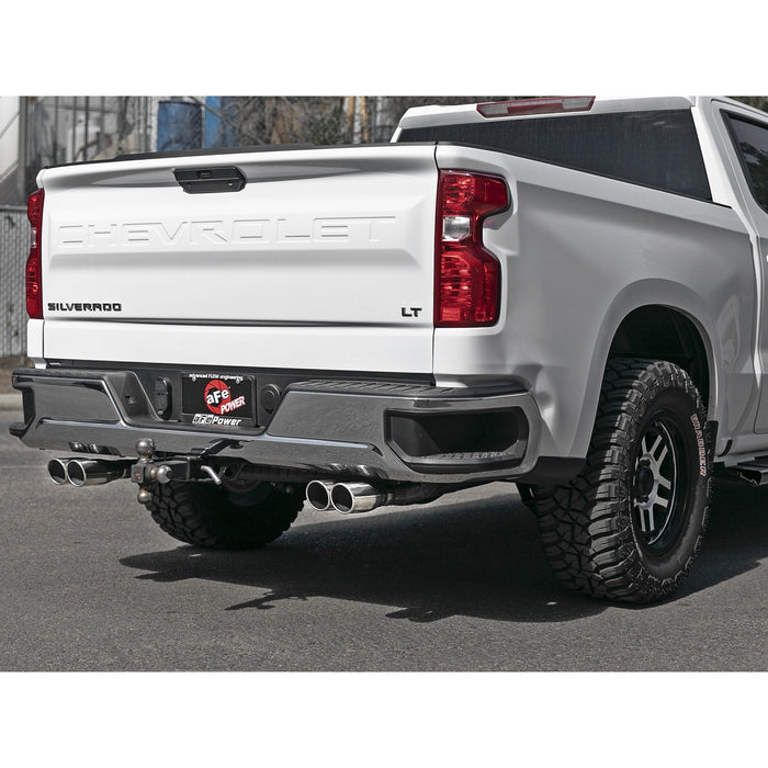 aFe Power Vulcan Series 304 Stainless Steel Cat-Back Exhaust System GM Silverado/Sierra 1500 19-20 V6-4.3L/V8-5.3L