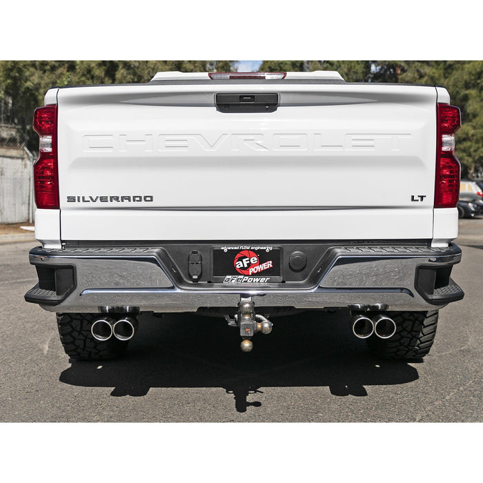 aFe Power Vulcan Series 304 Stainless Steel Cat-Back Exhaust System GM Silverado/Sierra 1500 19-20 V6-4.3L/V8-5.3L