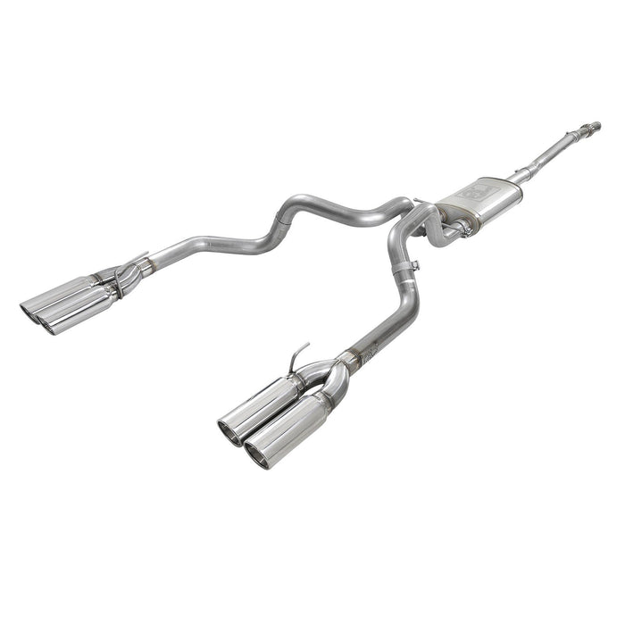 aFe Power Vulcan Series 3 IN 304 Stainless Steel Cat-Back Exhaust System GM Silverado/Sierra 1500 19-20 V8-5.3L