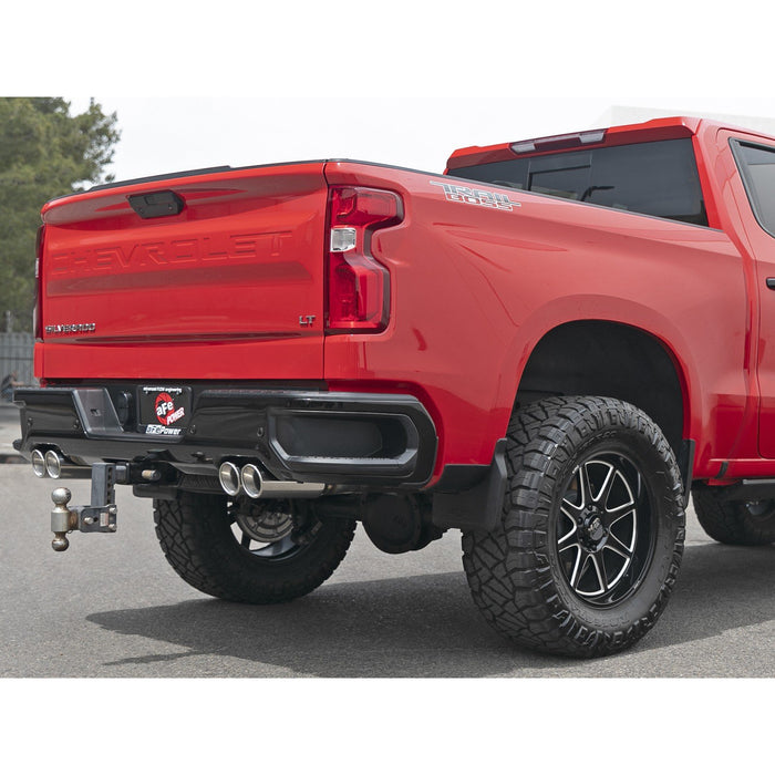 aFe Power Vulcan Series 3 IN 304 Stainless Steel Cat-Back Exhaust System GM Silverado/Sierra 1500 19-20 V8-5.3L