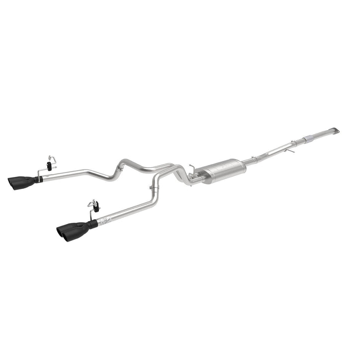 aFe Power Vulcan Series 304 Stainless Steel Cat-Back Exhaust System GM Silverado/Sierra 1500 2019 L4-2.7L (t)