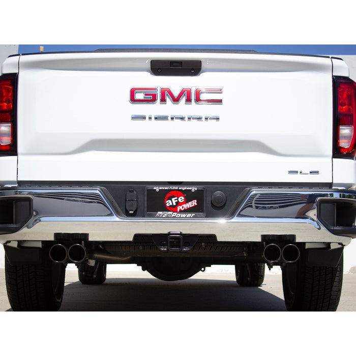 aFe Power Vulcan Series 304 Stainless Steel Cat-Back Exhaust System GM Silverado/Sierra 1500 2019 L4-2.7L (t)