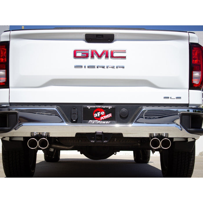 aFe Power Vulcan Series 304 Stainless Steel Cat-Back Exhaust System GM Silverado/Sierra 1500 2019 L4-2.7L (t)