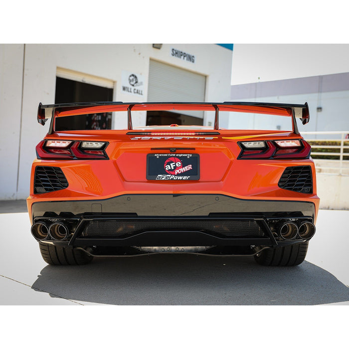 aFe Power Mach Force-Xp 304 Stainless Steel Cat-Back Exhaust Chevrolet Corvette (C8) 2020 V8-6.2L