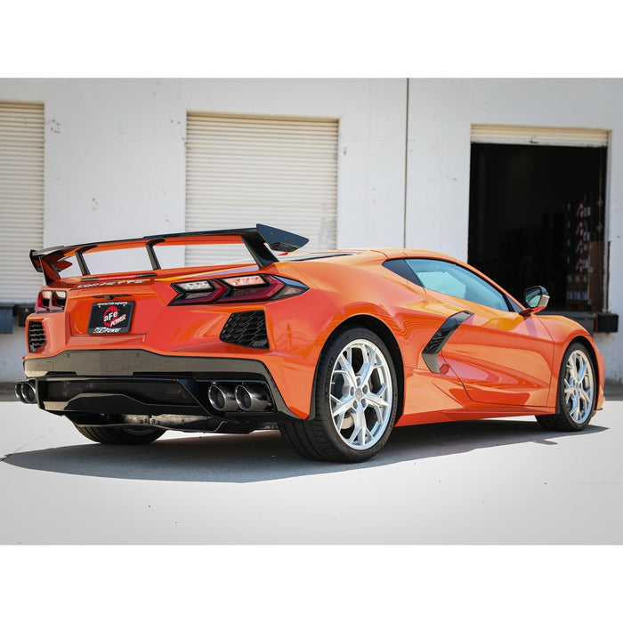 aFe Power Mach Force-Xp 304 Stainless Steel Cat-Back Exhaust Chevrolet Corvette (C8) 2020 V8-6.2L