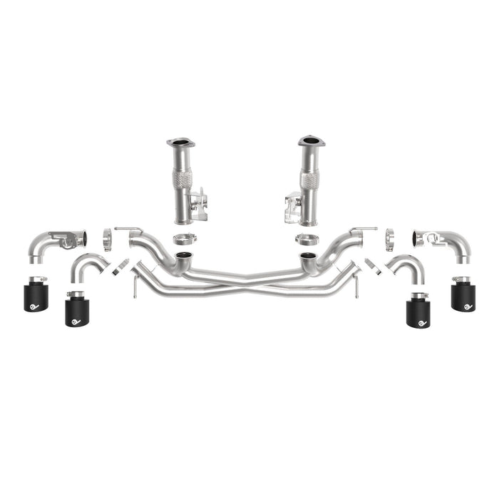 aFe Power Mach Force-Xp 304 Stainless Steel Cat-Back Exhaust Chevrolet Corvette (C8) 2020 V8-6.2L