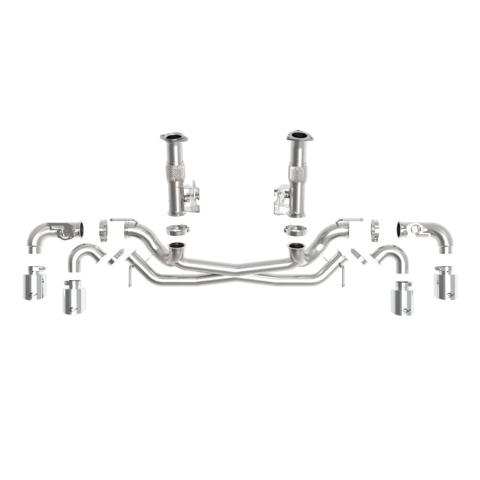 aFe Power Mach Force-Xp 304 Stainless Steel Cat-Back Exhaust Chevrolet Corvette (C8) 2020 V8-6.2L