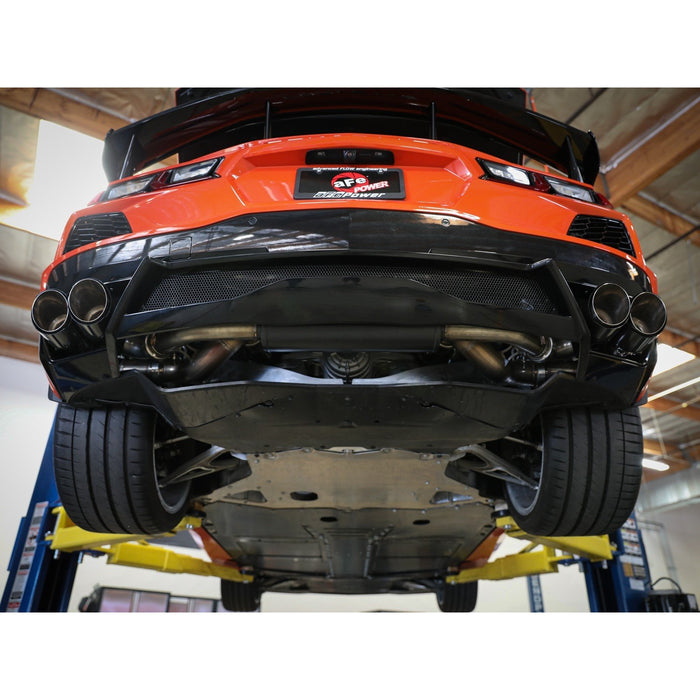 aFe Power Mach Force-Xp 304 Stainless Steel Cat-Back Exhaust Chevrolet Corvette (C8) 2020 V8-6.2L