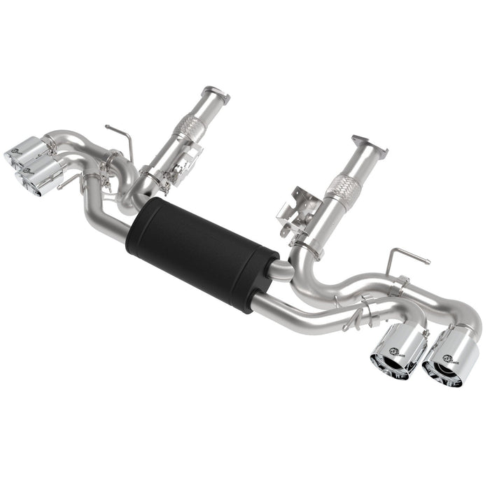 aFe Power Mach Force-Xp 304 Stainless Steel Cat-Back Exhaust Chevrolet Corvette (C8) 2020 V8-6.2L