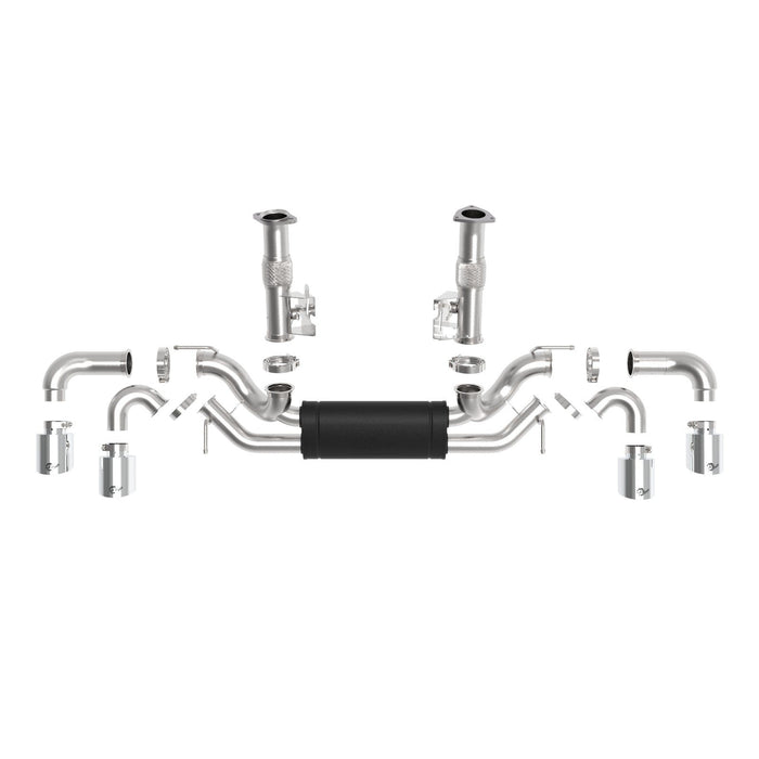 aFe Power Mach Force-Xp 304 Stainless Steel Cat-Back Exhaust Chevrolet Corvette (C8) 2020 V8-6.2L