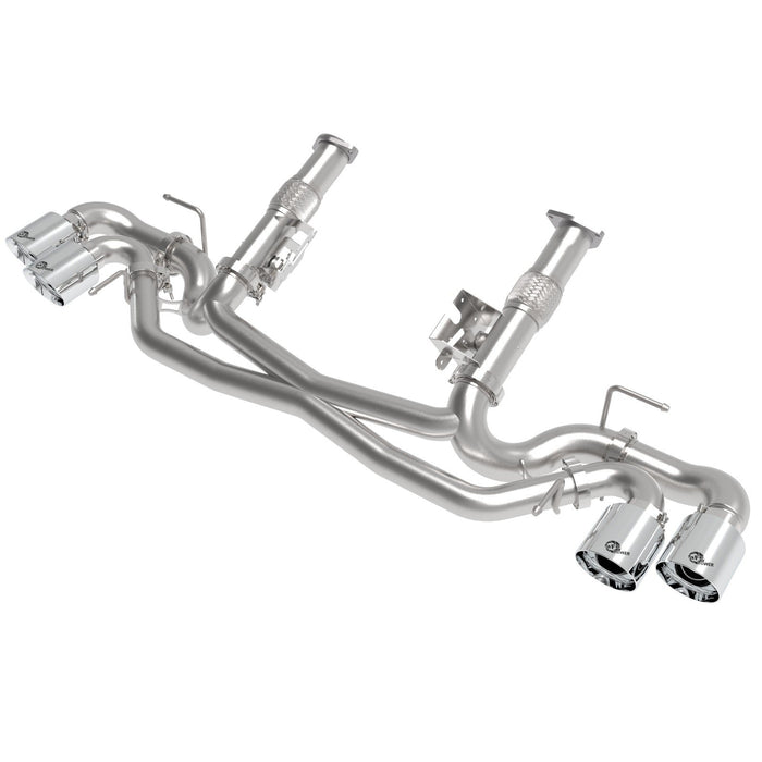 aFe Power Mach Force-Xp 304 Stainless Steel Cat-Back Exhaust Chevrolet Corvette (C8) 2020 V8-6.2L