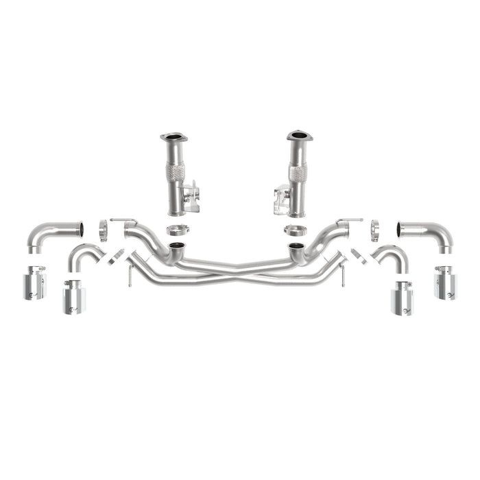 aFe Power Mach Force-Xp 304 Stainless Steel Cat-Back Exhaust Chevrolet Corvette (C8) 2020 V8-6.2L