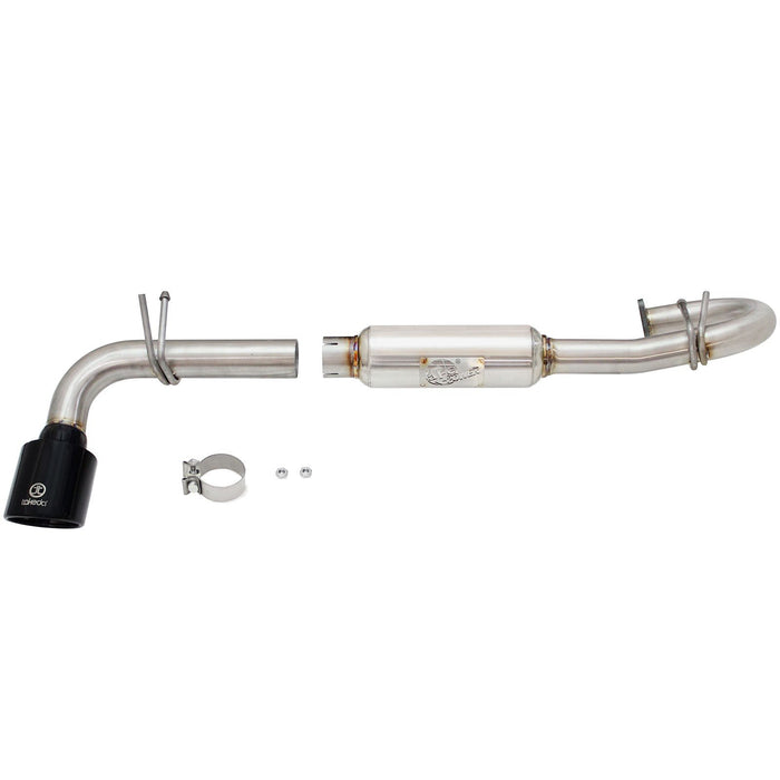 aFe Power Takeda 2-1/4 to 2-1/2in 304 Stainless Steel Axle-Back Exhaust System Scion tC 11-16 L4-2.5L