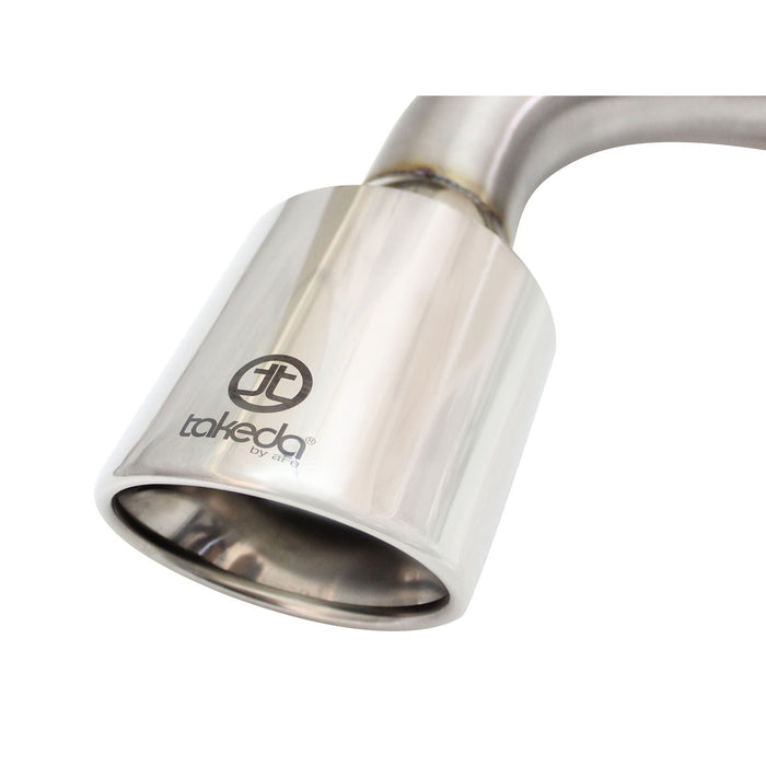aFe Power Takeda 2-1/4 to 2-1/2in 304 Stainless Steel Axle-Back Exhaust System Scion tC 11-16 L4-2.5L