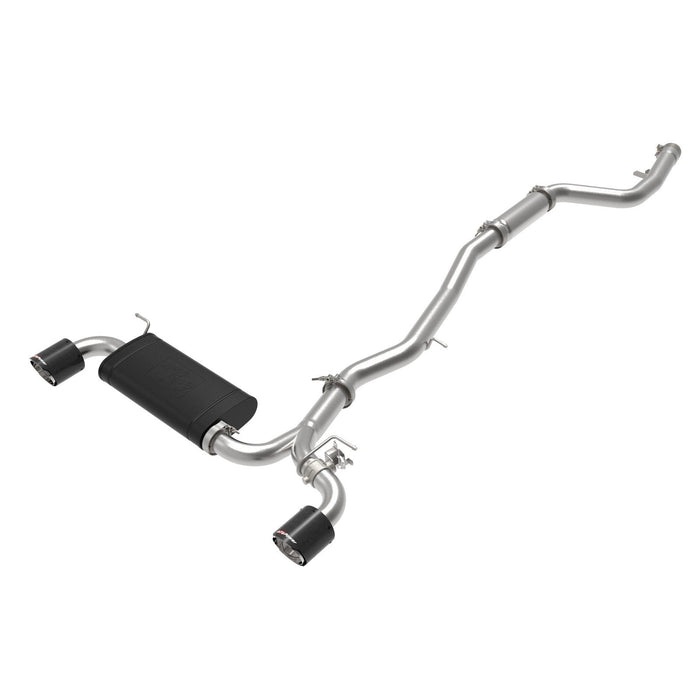 aFe Power Takeda 3 IN to 2-1/2 IN 304 Stainless Steel Cat-Back Exhaust System Toyota Supra (A90) 2020 L6-3.0L (t)