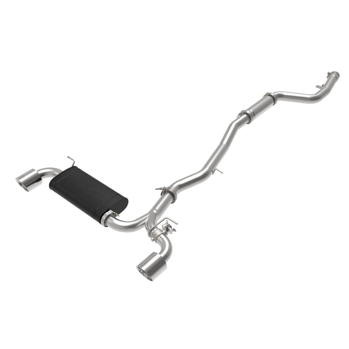 aFe Power Takeda 3 IN to 2-1/2 IN 304 Stainless Steel Cat-Back Exhaust System Toyota Supra (A90) 2020 L6-3.0L (t)