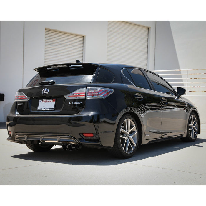 aFe Power Takeda 2 IN to 2-1/2 IN 304 Stainless Steel Cat-Back Exhaust System Lexus CT200h 11-17 L4-1.8L
