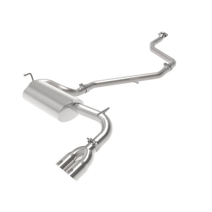 aFe Power Takeda 2 IN to 2-1/2 IN 304 Stainless Steel Cat-Back Exhaust System Lexus CT200h 11-17 L4-1.8L