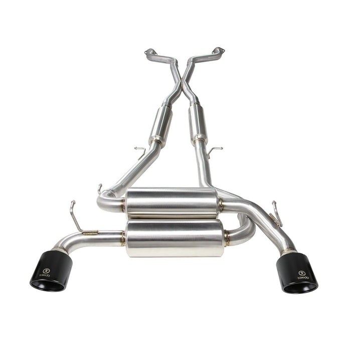 aFe Power Takeda 2-1/2 IN 304 Stainless Steel Cat-Back Exhaust System Infiniti G37 08-13/Q60 14-15 V6-3.7L (VQ37VHR)