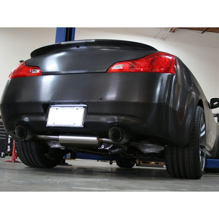 aFe Power Takeda 2-1/2 IN 304 Stainless Steel Cat-Back Exhaust System Infiniti G37 08-13/Q60 14-15 V6-3.7L (VQ37VHR)