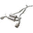 aFe Power Takeda 2-1/2 IN 304 Stainless Steel Cat-Back Exhaust System Infiniti G37 08-13/Q60 14-15 V6-3.7L (VQ37VHR)
