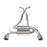 aFe Power Takeda 2-1/2 IN 304 Stainless Steel Cat-Back Exhaust System Infiniti G37 08-13/Q60 14-15 V6-3.7L (VQ37VHR)