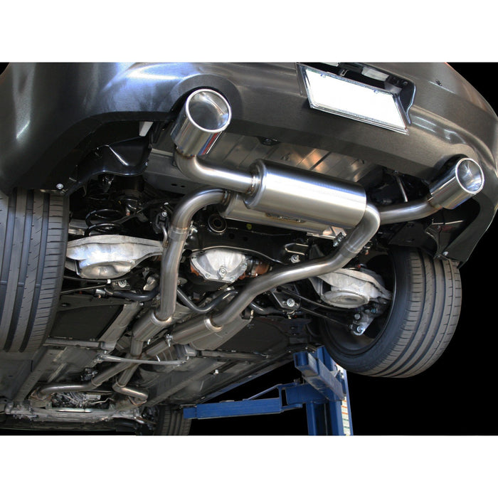 aFe Power Takeda 2-1/2 IN 304 Stainless Steel Cat-Back Exhaust System Infiniti G37 08-13/Q60 14-15 V6-3.7L (VQ37VHR)