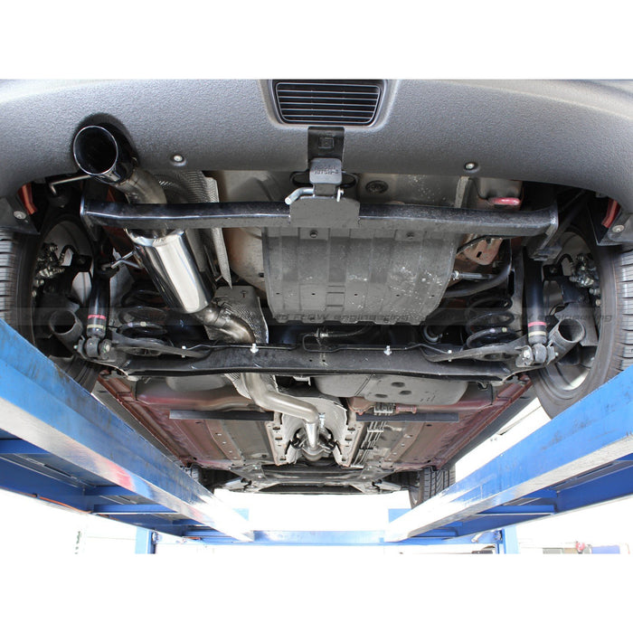 aFe Power Takeda 2-1/2in 304 Stainless Steel Cat-Back Exhaust System Nissan Juke 11-14 L4-1.6L (t)