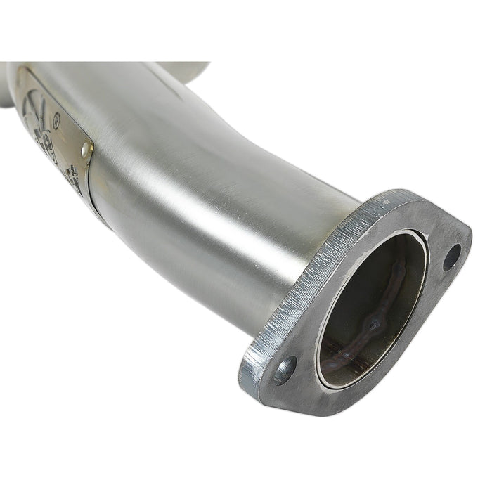 aFe Power Takeda 2-1/2 IN 304 Stainless Steel Axle-Back Exhaust System Infiniti Q50 16-20 V6-3.0L (tt)
